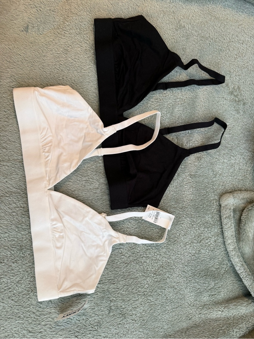 Old Navy Wireless Bralette Set - Black & White